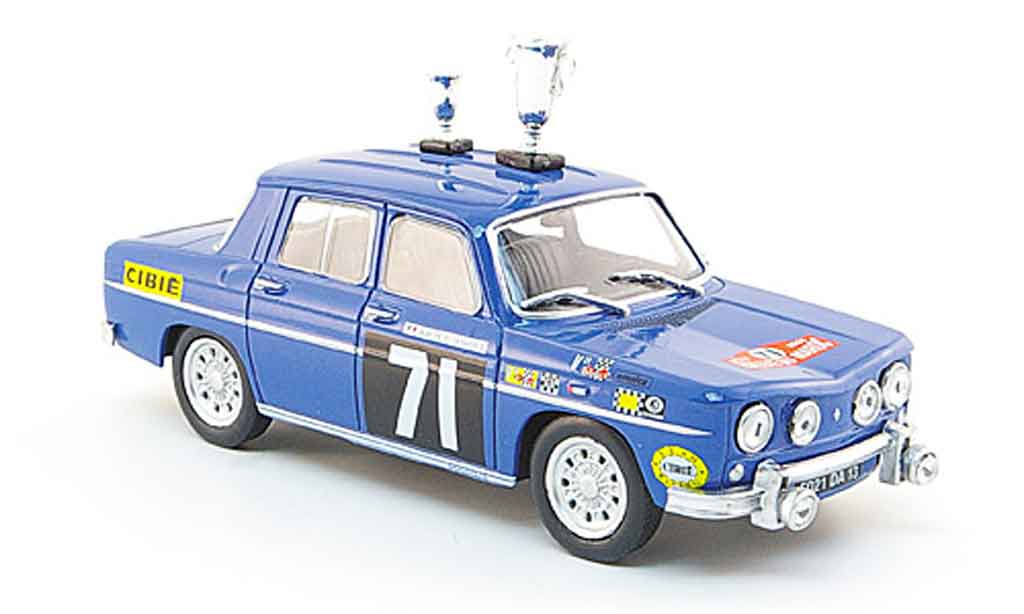 Renault 8 Gordini 1/43 Eligor Gordini no.71 rallye marokko 196 modellino in miniatura