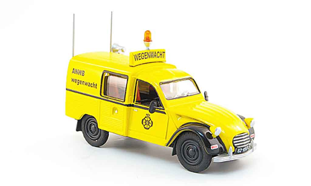 Citroen 3CV 1/43 Eligor anwb straeenwacht modellino in miniatura