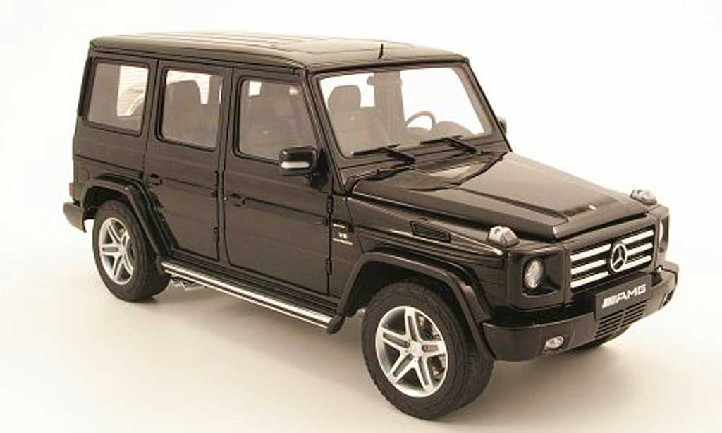 Mercedes Classe G 1/18 Autoart G55 amg nero 2009 modellino in miniatura