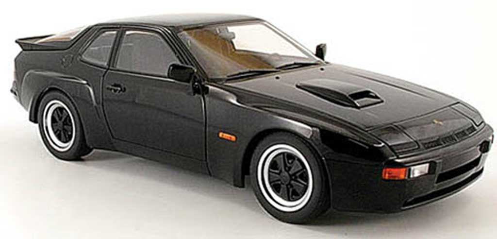 Porsche 924 1980 1/18 Autoart 1980 carrera gt nero modellino in miniatura