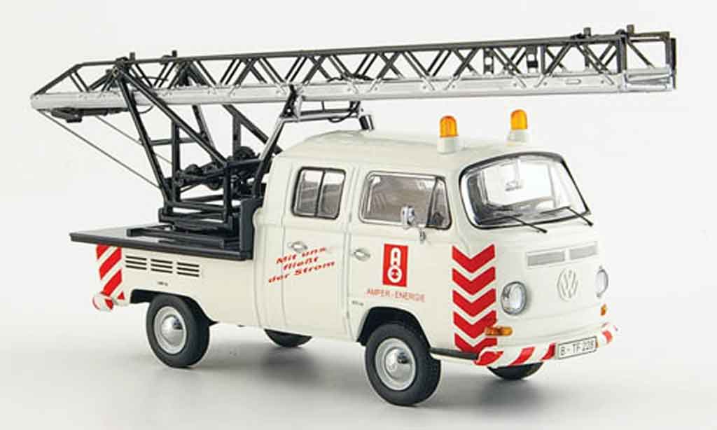 Volkswagen Combi 1/43 Schuco t 2a amper energie leiteraufbau modellino in miniatura