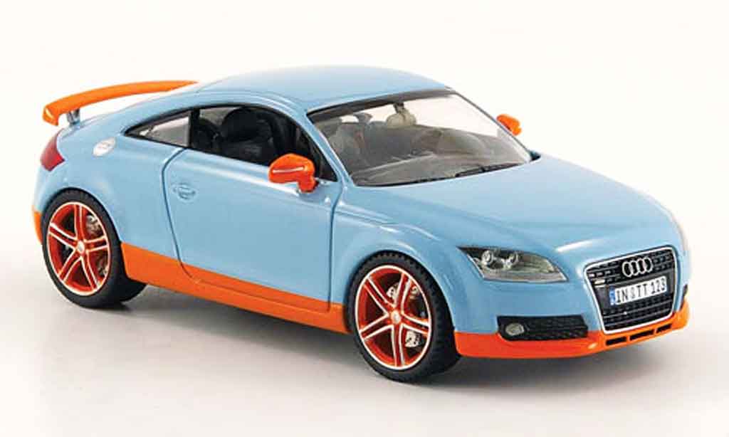 Audi TT coupe 1/43 Schuco coupe blu orange modellino in miniatura