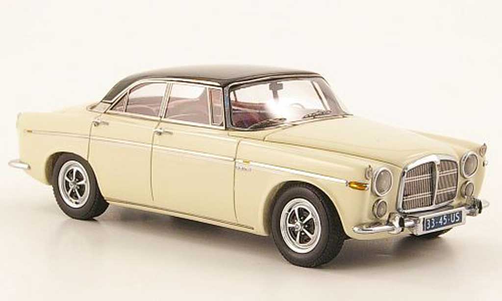 Rover P5B 1/43 Neo Coupe blanc creme/nero-grigio 1971 modellino in miniatura