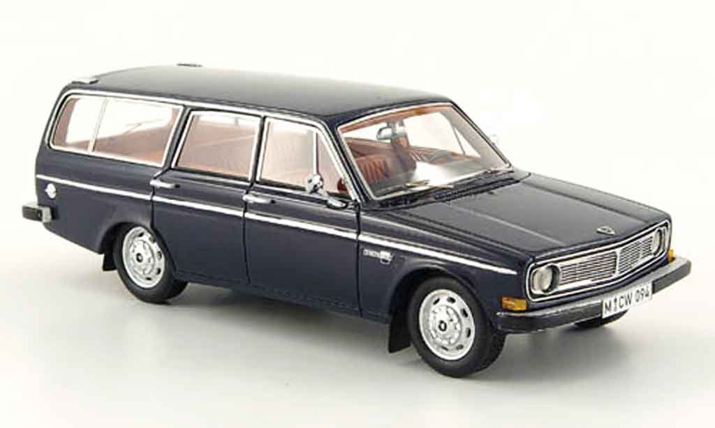 Volvo 145 1/43 Neo blu 1971 modellino in miniatura