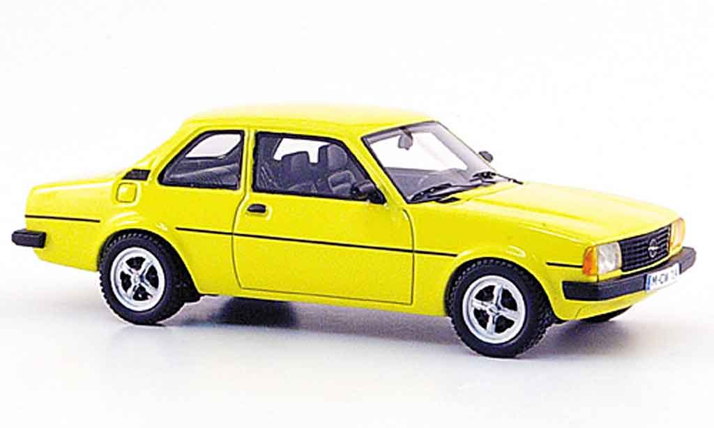 Opel Ascona B 1/43 Neo B sr giallo 2 turig liavec. auflage 300 1980 modellino in miniatura