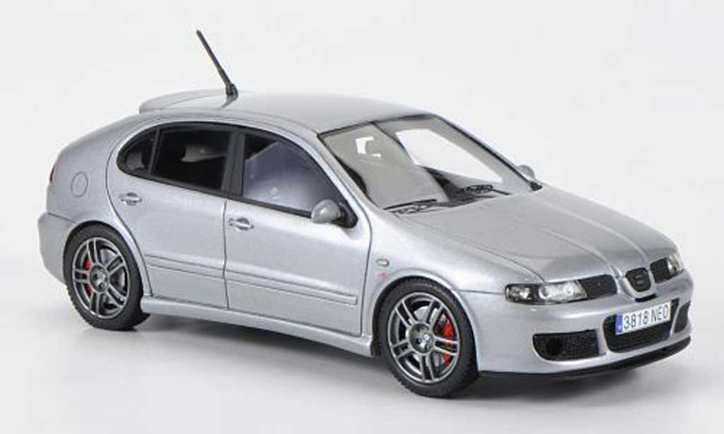 Seat Leon Cupra 1/43 Neo Cupra MK I R grigio 1997 modellino in miniatura