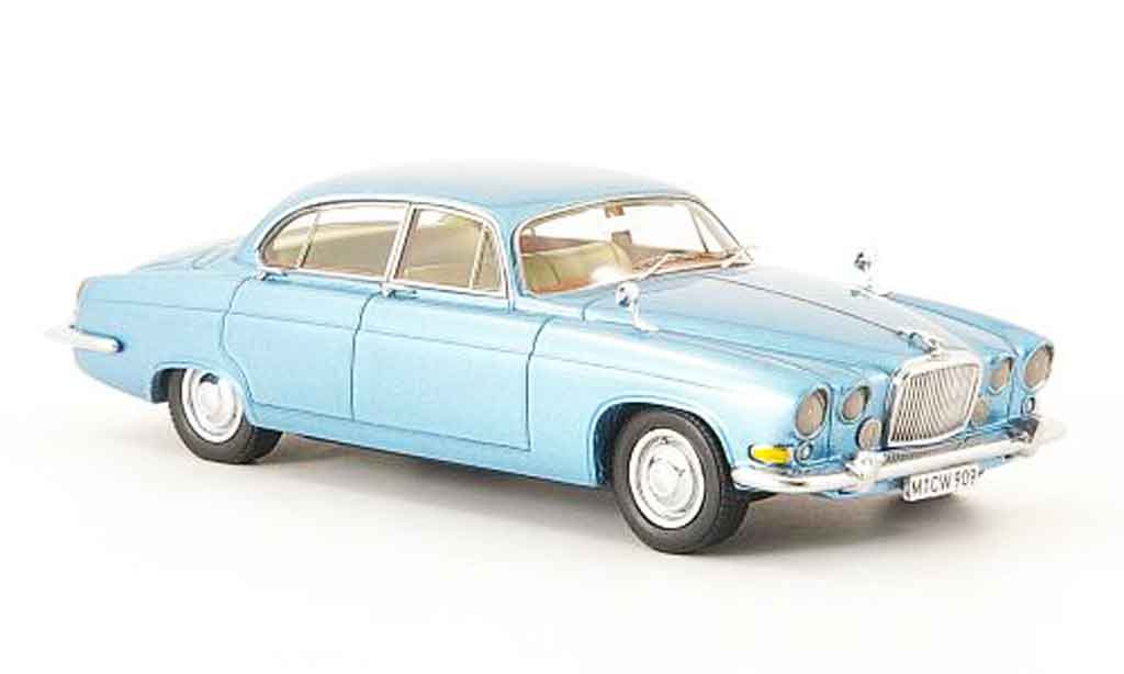 Jaguar MK 10 1/43 Neo 10 blu edition liavecee 300 1967 modellino in miniatura
