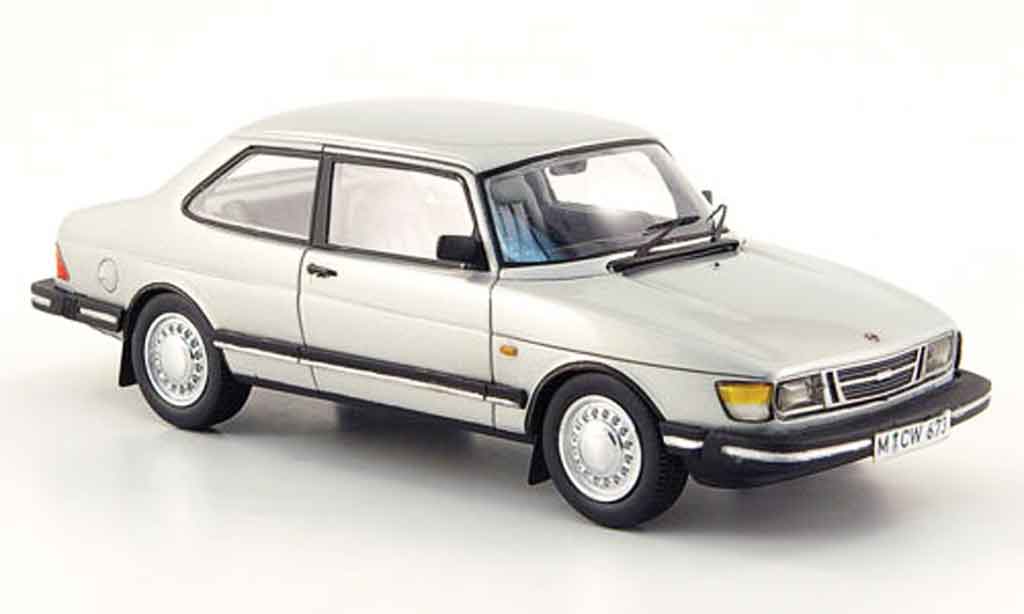 Saab 90 1/43 Neo grigio metallisee edition liavecee 300 1985 modellino in miniatura