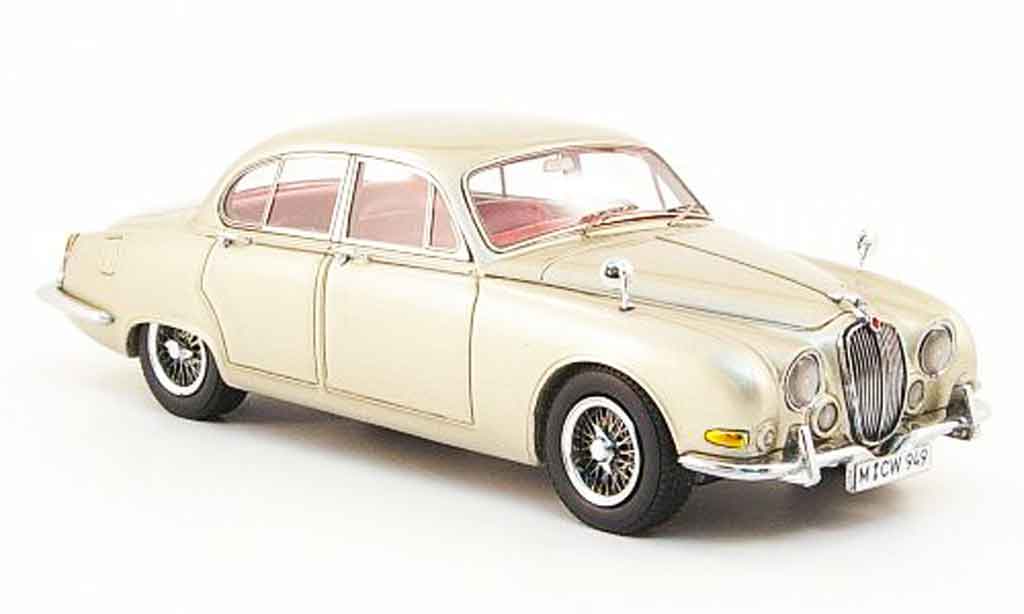 Jaguar S-Type 1/43 Neo 3.4 or edition liavecee 300 1963 modellino in miniatura