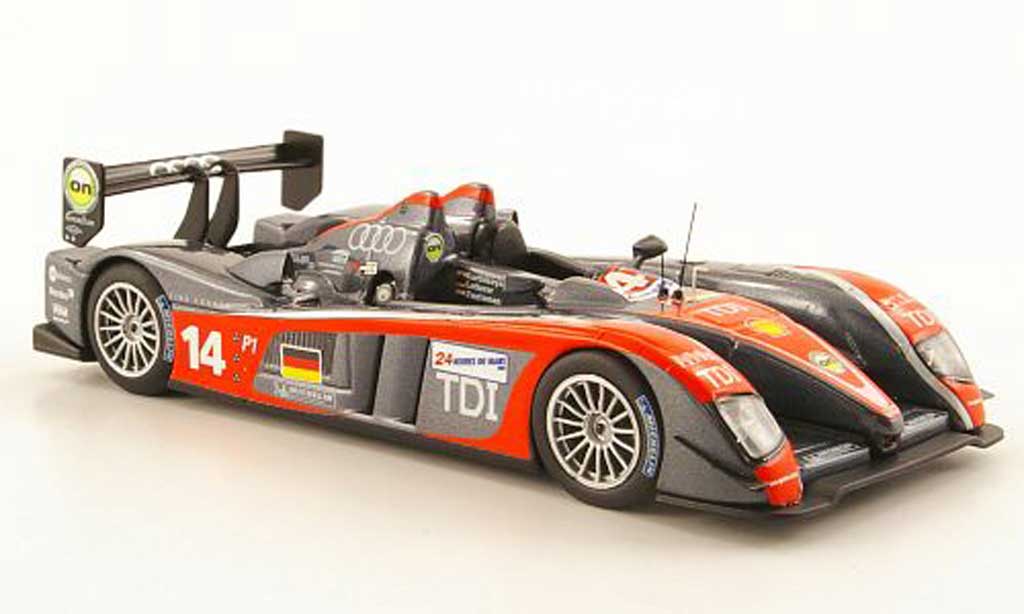 Audi R10 2009 1/43 IXO 2009 TDI No.14 24h Le Mans modellino in miniatura