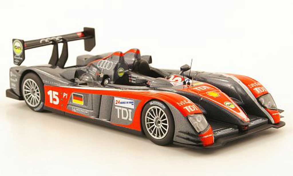 Audi R10 2009 1/43 IXO 2009 TDI No.15 24h Le Mans modellino in miniatura
