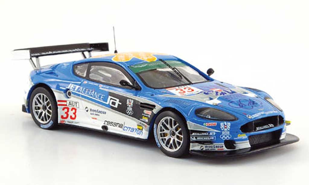 Aston Martin DBR9 1/43 IXO No.33 FIA GT Sieger Silverstone 2008 modellino in miniatura