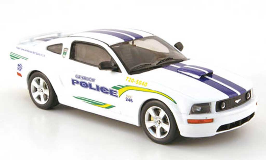 Ford Mustang GT 1/43 IXO GT Guaynabo City - Puerto Rico Police 2006 modellino in miniatura