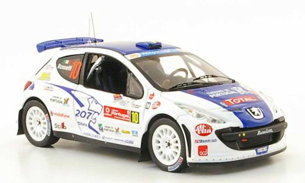 Peugeot 207 S2000 1/43 IXO S2000 No.10 Total Rally Portugal 2008 modellino in miniatura