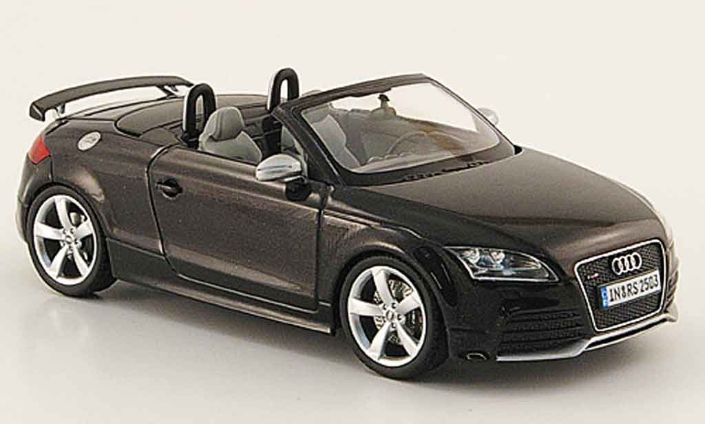 Audi TT RS 1/43 Schuco RS Roadster nero 2009 modellino in miniatura
