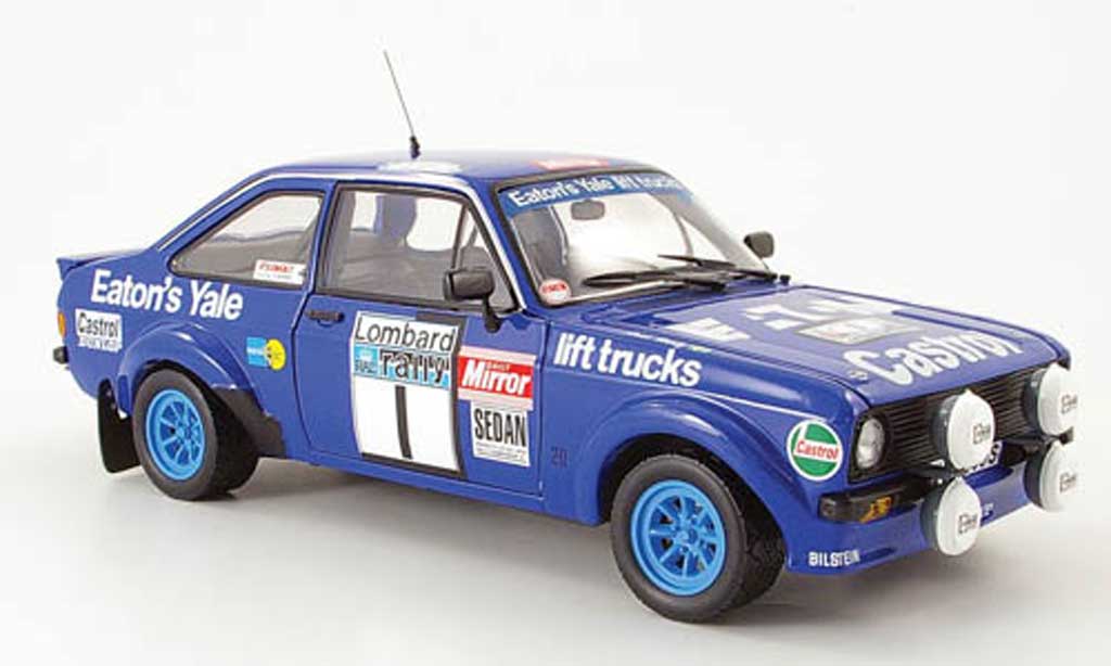 Ford Escort MK2 1/18 Sun Star MK2 rs no.1 eaton yale sieger rallye gb 1979 modellino in miniatura