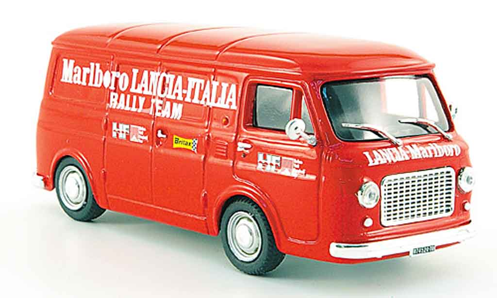 Fiat 238 1/43 Pego marlboro rennservice kasten 1975 modellino in miniatura