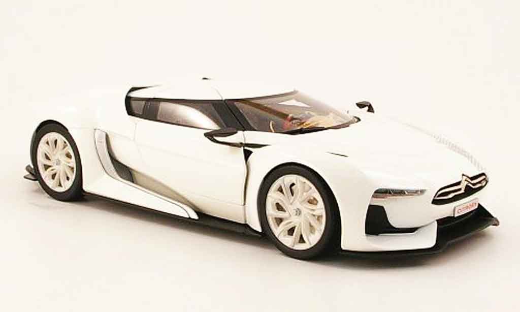 Citroen GT 1/18 Norev autosalon paris 2008 modellino in miniatura