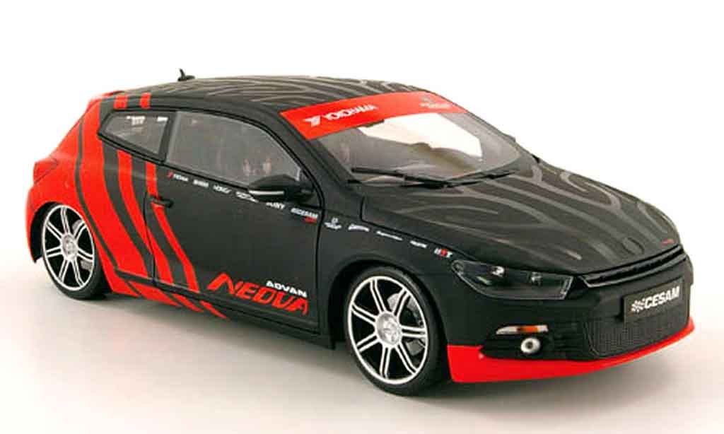 Volkswagen Scirocco GTI 1/18 Norev GTI yokohama cesam pts salon paris 2009 modellino in miniatura