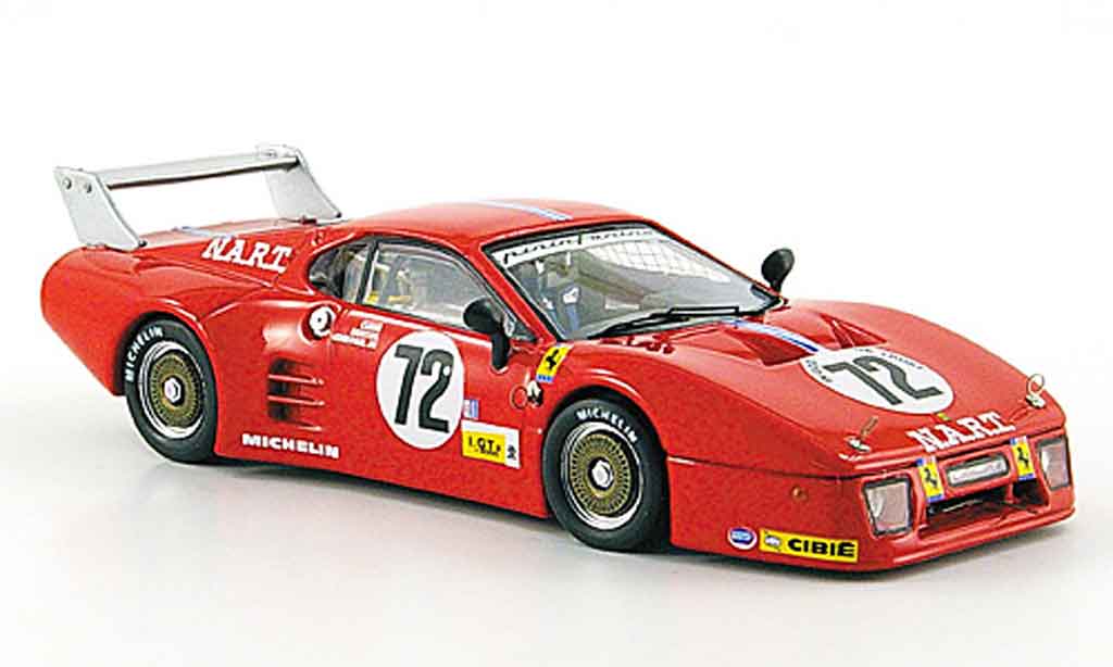 Ferrari 512 BB 1/43 Best BB 3.serie no.72 24h le mans 1982 modellino in miniatura