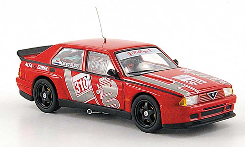 Alfa Romeo 75 Evoluzione 1/43 M4 Evoluzione Turbo No.310 Europameisterschaft 1988 modellino in miniatura