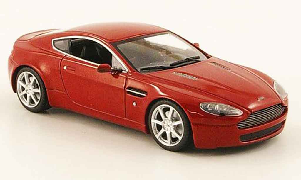 Aston Martin V8 Vantage 1/43 Minichamps Vantage rosso 2005 modellino in miniatura