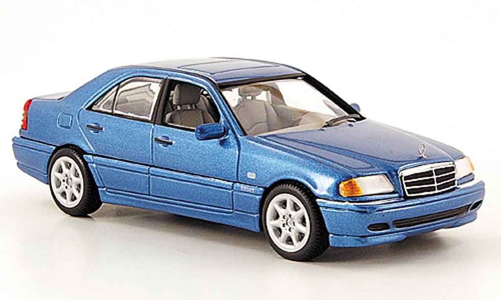 Mercedes Classe C 1/43 Minichamps (W 202) blu 1997 modellino in miniatura