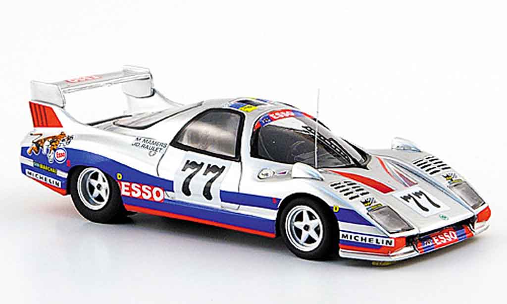 Peugeot WM 1978 1/43 Bizarre 1978 p77 no.77 esso 24h le mans P77 modellino in miniatura