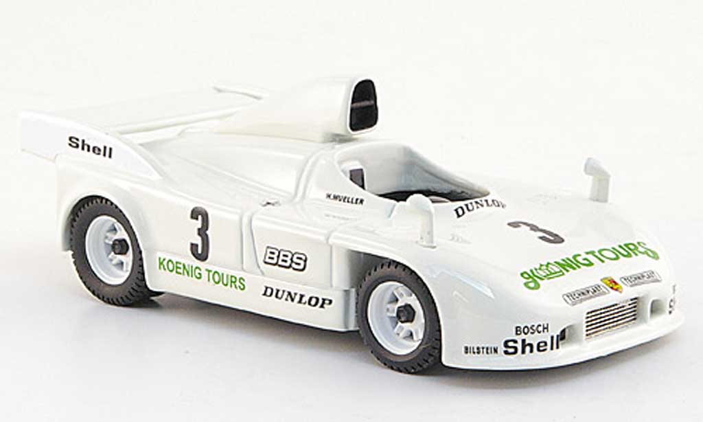 Porsche 908 1981 1/43 Best 1981 No.3 Konig Tours Muller/Brun Nurburgring modellino in miniatura