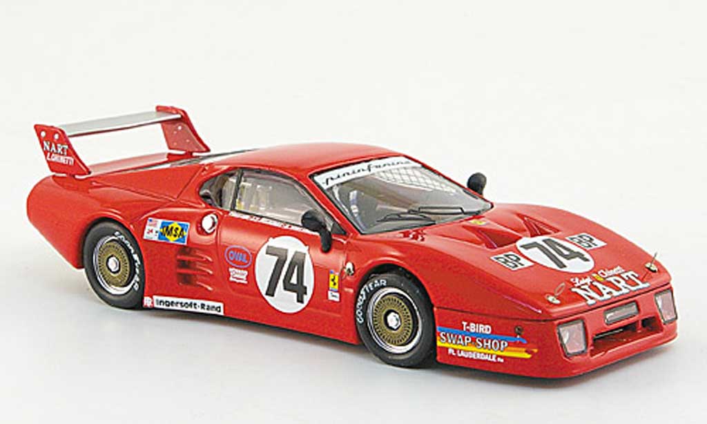Ferrari 512 BB LM 1/43 Best BB LM No.74 24h Le Mans 1980 modellino in miniatura