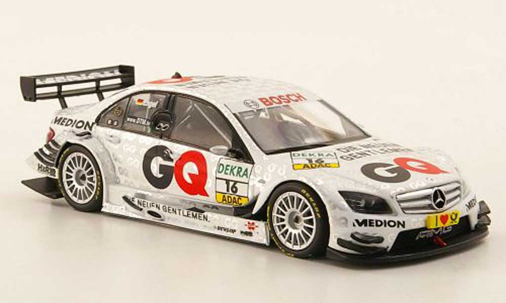 Mercedes Classe C DTM 1/43 Minichamps DTM (2008) No.16 GQ Saison 2009 modellino in miniatura