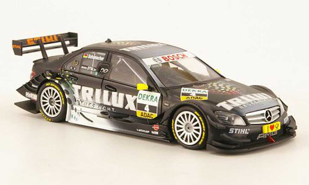 Mercedes Classe C DTM 1/43 Minichamps DTM No.4 TriluxTeam AMG-2009 modellino in miniatura