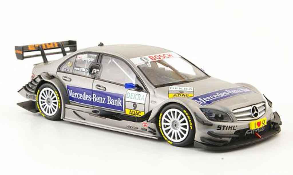 Mercedes Classe C 1/43 Minichamps DTM No.9 Benz Bank DTM 2009 modellino in miniatura