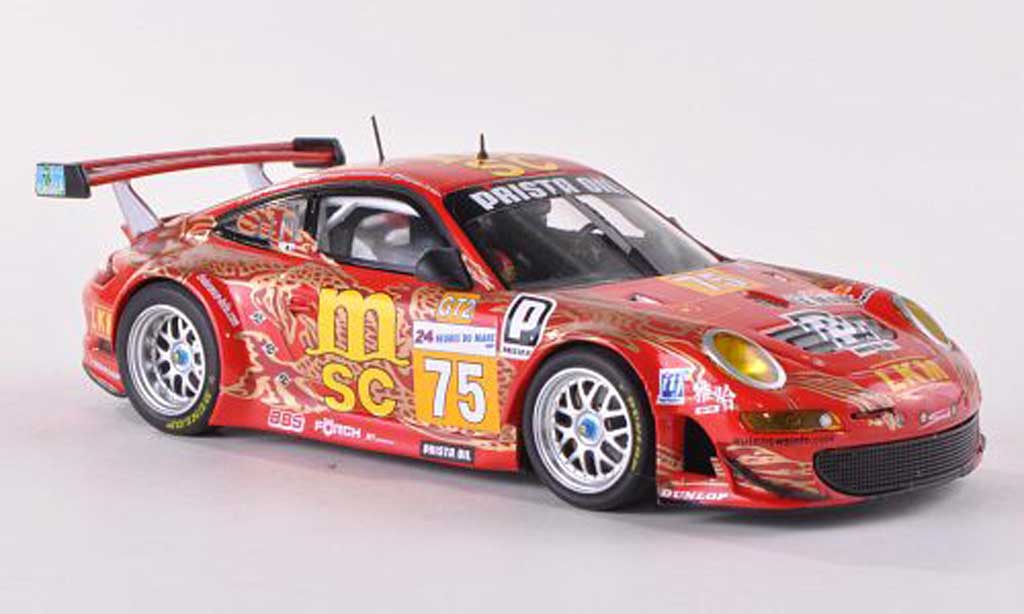 Porsche 997 GT3 CUP 1/43 Minichamps GT3 Cup 2009 No.75 Prista Oil 24h Le Mans modellino in miniatura
