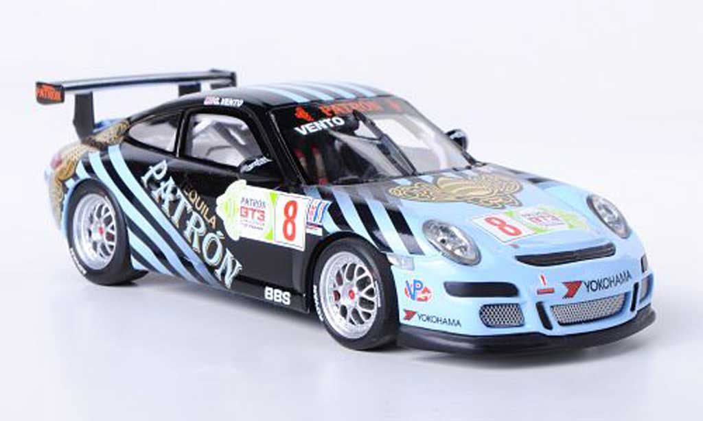 Porsche 997 GT3 CUP 1/43 Minichamps GT3 Cup 2009 No.8 G.Vento IMSA GT3 Cup Challenge modellino in miniatura