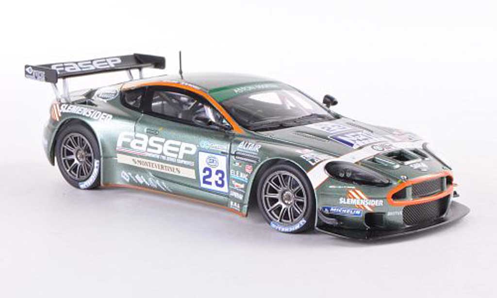 Aston Martin DBRS9 1/43 Minichamps No.23 Fasep Mugelli/Zani FIA GT3 Spa 2006 modellino in miniatura
