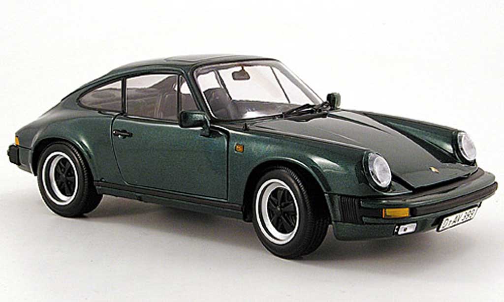 Porsche 930 3.2 1/18 Minichamps 3.2 carrera grun 1976 modellino in miniatura