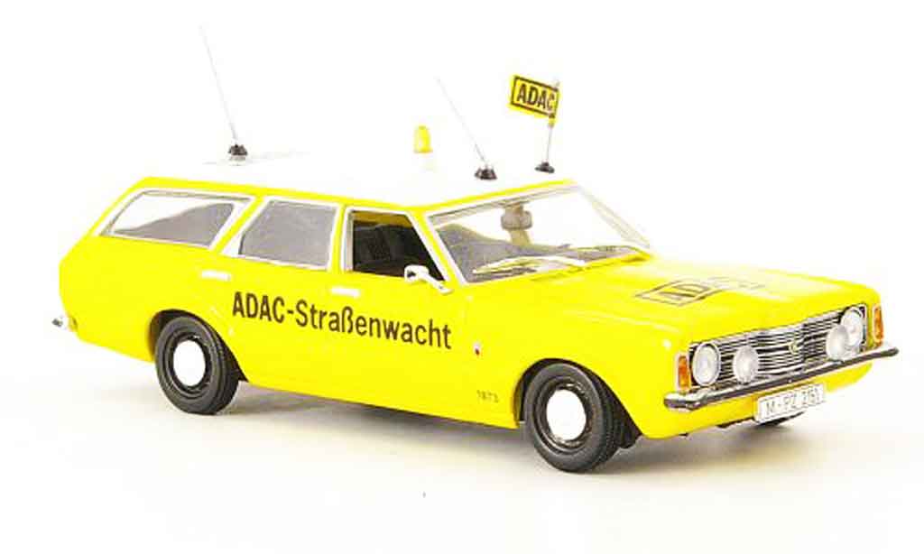 Ford Taunus 1970 1/43 Minichamps 1970 (TC) Turnier giallo ADAC modellino in miniatura