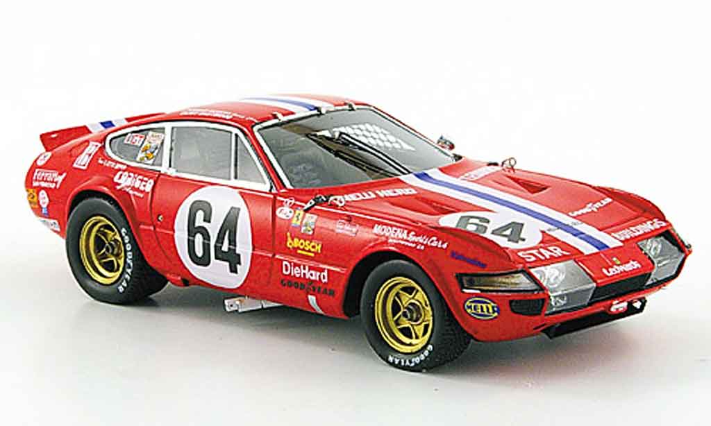 Ferrari 365 GTB/4 1/43 Red Line GTB/4 no.64 daytona 1977 modellino in miniatura