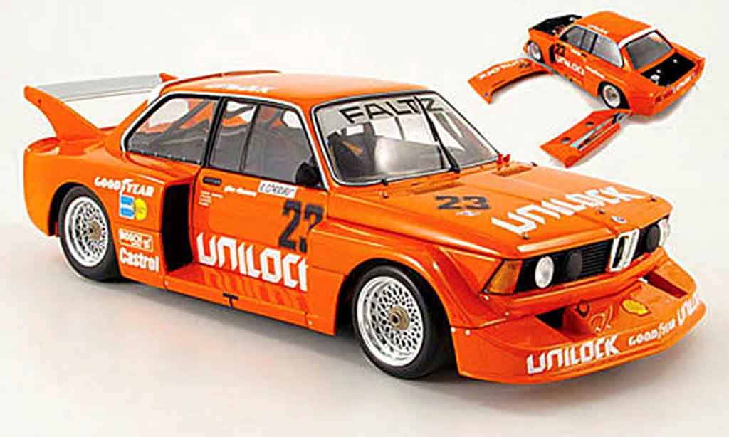 Bmw 320 E21 1/18 Minichamps E21 i gruppe 5 no.23 unilock 6h motorsport 1977 modellino in miniatura