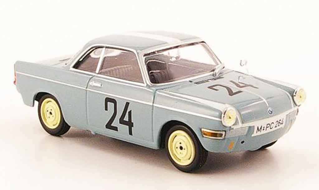 Bmw 700 1/43 Minichamps Sport No.24 Stuck Greger 12h Hockenheim 1960 modellino in miniatura