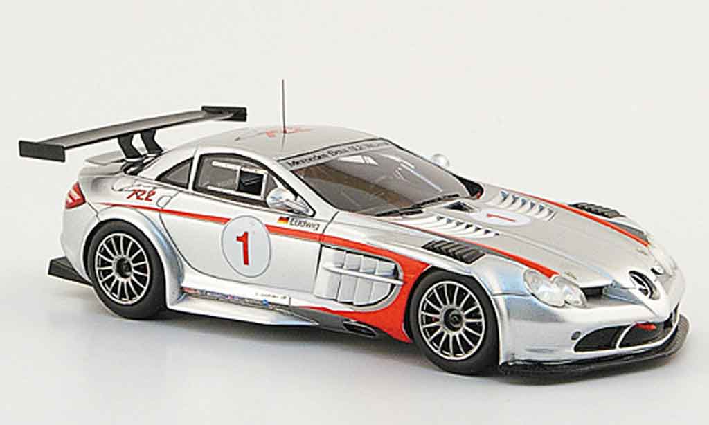 Mercedes SLR 1/43 Spark McLaren 722 GT (R 199) No.1 Club Trophy 2008 modellino in miniatura