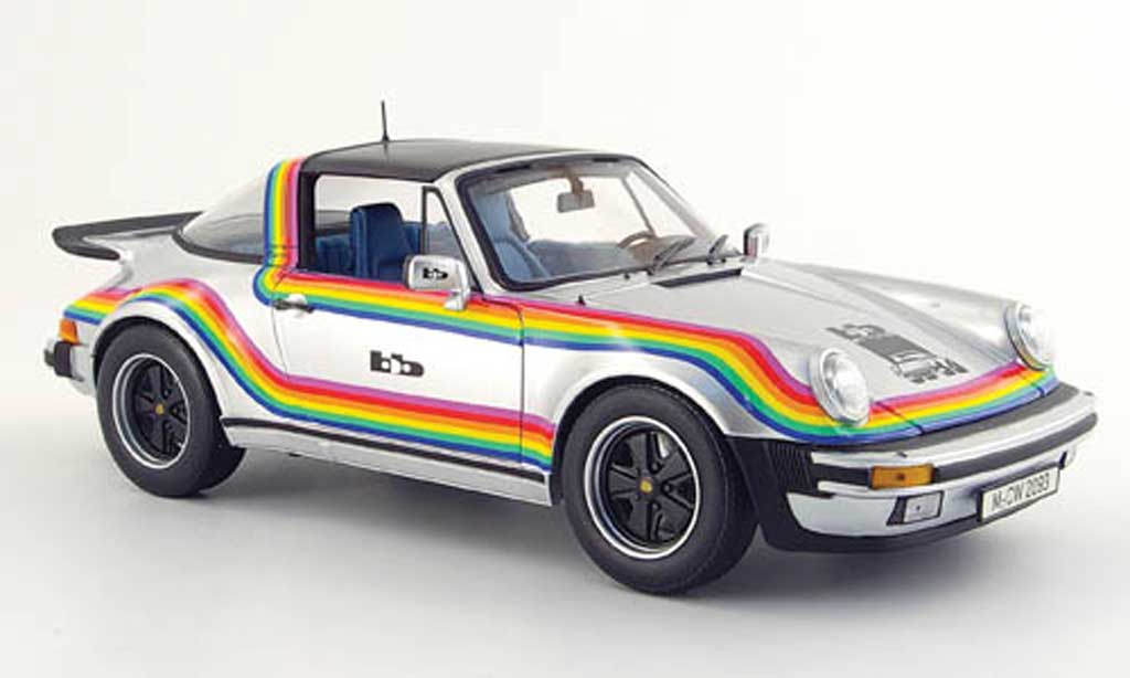 Porsche 930 Turbo 1/18 Norev Targa turbo b&b design sondermodell mcw 1976 modellino in miniatura