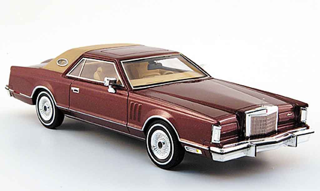 Lincoln Continental 1979 1/43 Premium X 1979 MK V rosso modellino in miniatura