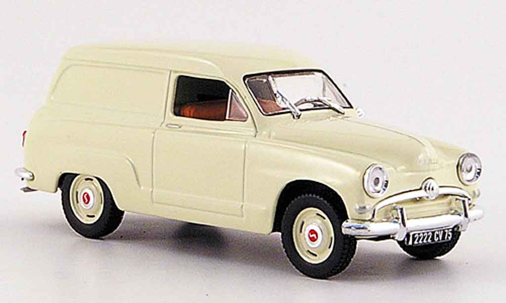 Simca Aronde 1/43 Norev kasten beige 1954 modellino in miniatura