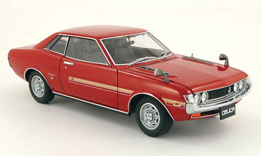Toyota Celica 1600 GT 1/18 Autoart 1600 GT (ta22) rosso modellino in miniatura