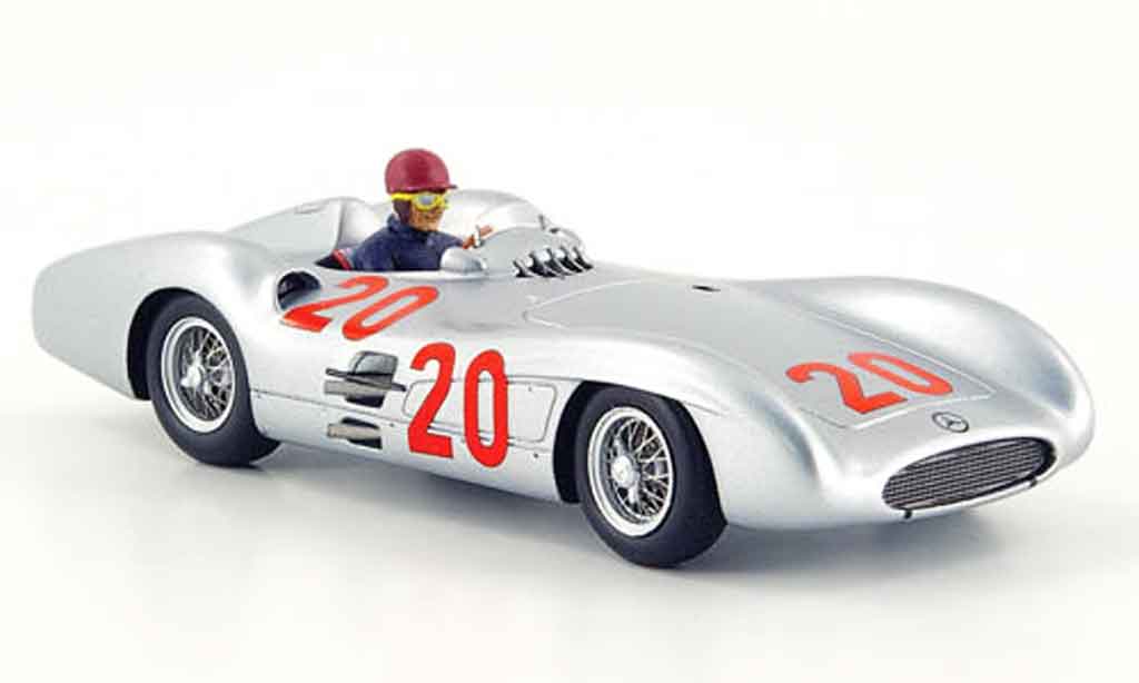 Mercedes W 196 1/43 Spark No.20 K.Kling GP Frankreich 1954 modellino in miniatura