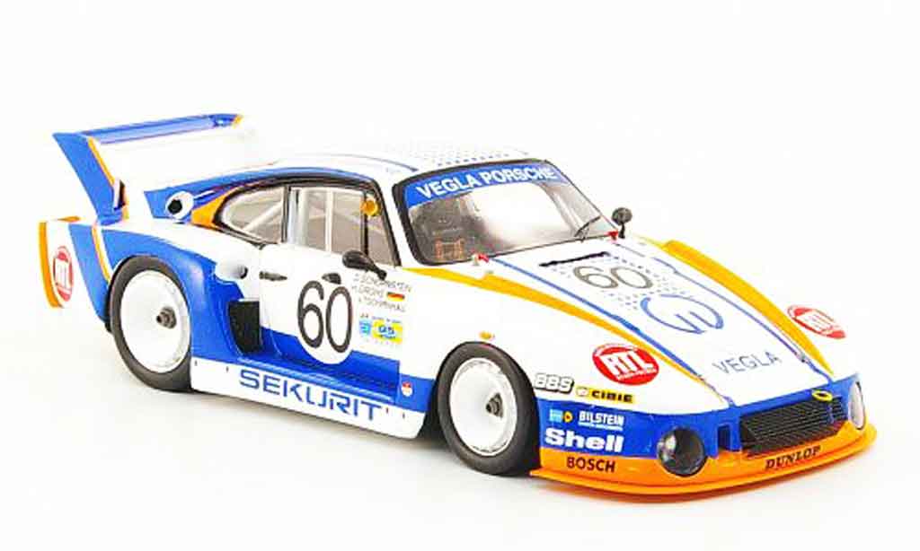 Porsche 935 1981 1/43 Spark 1981 J No.60 Sekurit 10ter Platz 24h Le Mans modellino in miniatura