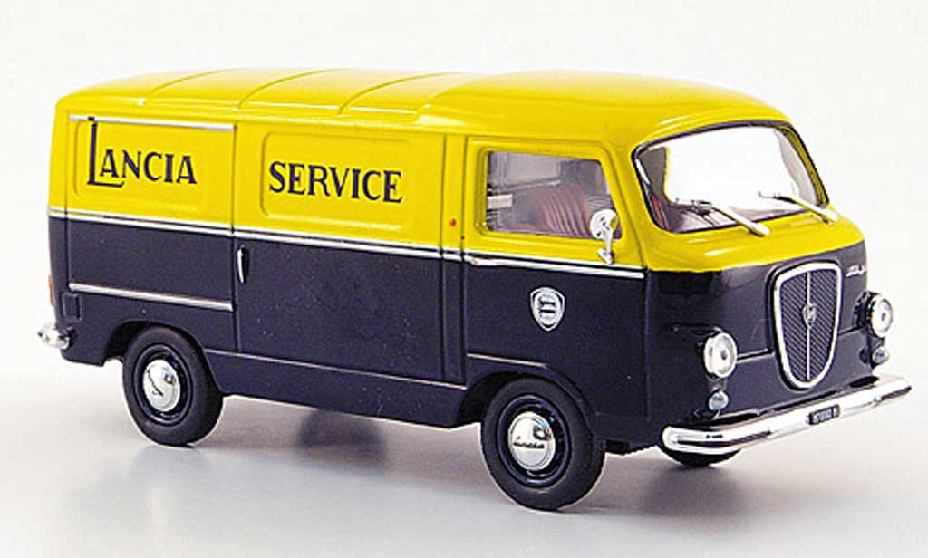 Lancia Jolly 1/43 Starline grun/giallo Service 1962 modellino in miniatura