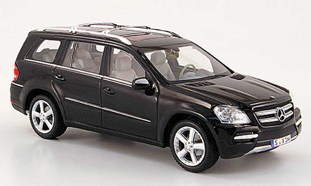Mercedes Classe GLK 1/43 Minichamps (X164) nero 2009 modellino in miniatura